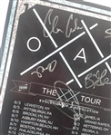 OAR: Group Signed 2016 The XX Tour  20th Anniversary Poster (JSA) 