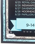 OAR: Group Signed 2016 The XX Tour  20th Anniversary Poster (JSA) 