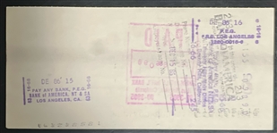 Madonna Signed 1986 Personal Check (Beckett/BAS LOA)