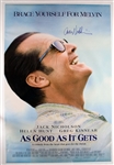 Jack Nicholson Signed "As Good As It Gets" Original Movie Poster (JSA LOA)(Ulrich Collection)