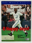 Lot of 6: Sports Illustrated Magazines: Sigs Include Worthy, Patterson, Carter, Craig, Allen, and Cunningham (Beckett/BAS)