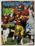 Lot of 6: Sports Illustrated Magazines: Sigs Include Worthy, Patterson, Carter, Craig, Allen, and Cunningham (Beckett/BAS)
