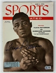 Lot of 6: Sports Illustrated Magazines: Sigs Include Worthy, Patterson, Carter, Craig, Allen, and Cunningham (Beckett/BAS)