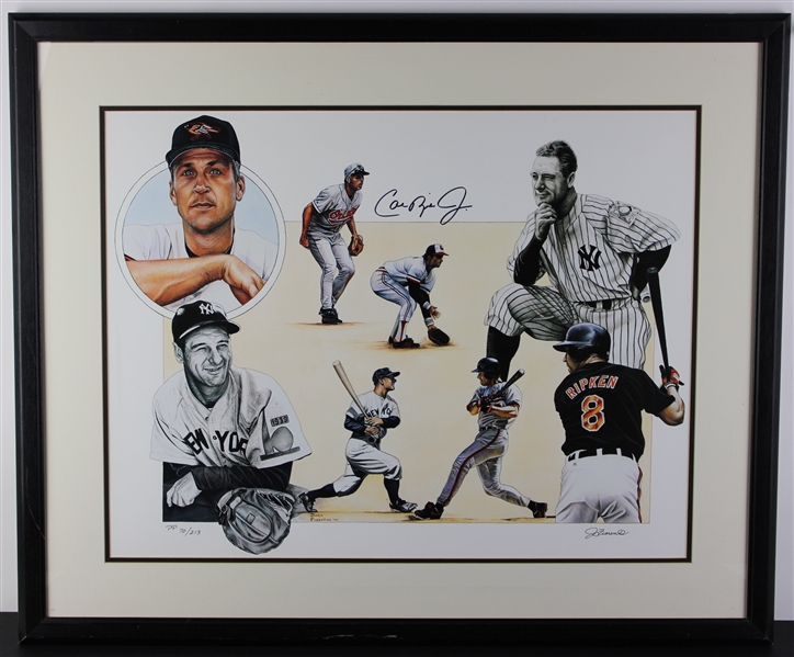Cal Ripken Jr. Signed & Framed Ltd. Ed. Lithograph (Beckett/BAS LOA)