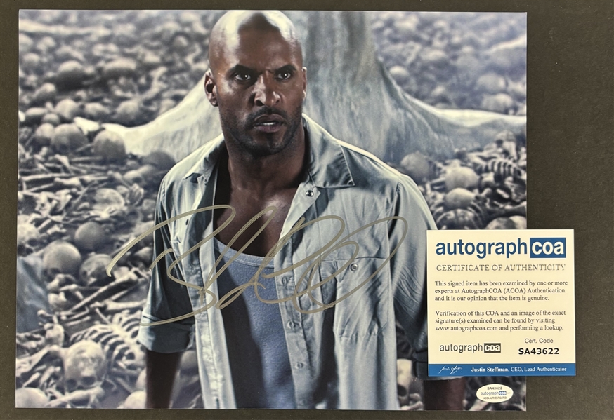 Ricky Whittle Signed 11" x 14" American Gods Photograph (ACOA)