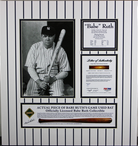 (5) hotsell Babe Ruth Matted Pictures