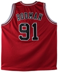 Dennis Rodman Signed Chicago Bulls Jersey (Beckett/BAS)