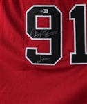 Dennis Rodman Signed Chicago Bulls Jersey (Beckett/BAS)