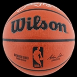 Celtics: Larry Bird, Kevin McHale, & Robert Parish Signed Wilson Basketball w / Case (Beckett/BAS Wit)