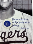 Roy Campanella Game Worn Uniform 8.5 x 11 Relic Card #51 (Mueller LOA)