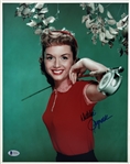 Debbie Reynolds Signed 11 x 14 Photo (Beckett/BAS) 