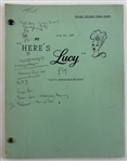 Rare & Original Vintage 1968 Here's Lucy: Lucky's Impossible MIssion Script 