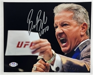 UFC: Bruce Buffer Lot of Two (2) 8 x 10 Photos (PSA/DNA)