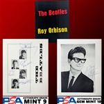 The Beatles & Roy Orbison Phenomenal Multi-Signed 1963 "The Beatles & Roy Orbison" Concert Program - PSA/DNA Graded MINT 9 Beatles Autos & GEM MINT 10 Orbison Auto! (PSA/DNA & Tracks UK LOAs)