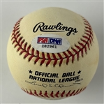 Frank Robinson Single Signed & M.V.P 61 Insc. ONL Baseball (PSA/DNA)