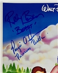 Beauty and the Beast Cast Signed 11 x 17 Photo w/ Benson, O'Hara, & White! (PSA/DNA LOA)