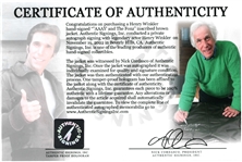 Happy Days: Henry Winkler Signed & Inscribed Fonzie Style Jacket (PSA/DNA LOA)