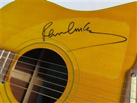 The Beatles: Paul McCartney Signed Epiphone Texan FT-79 McCartney Model Acoustic Guitar (Beckett/BAS LOA, JSA LOA, and Caiazzo LOA)