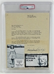 Marilyn Monroe ULTRA-RARE Signed Document w/ Mint 9 "Norma Jeane Dougherty" Autograph - Signed the Day of Her First Studio Contract! (PSA/DNA Encapsulated)