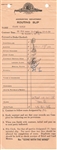 Clark Gable Incredible Signed MGM Document Regard Playing Rhett Butler in Gone With The Wind! (PSA/DNA)