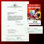 Clark Gable Incredible Signed MGM Document Regard Playing Rhett Butler in Gone With The Wind! (PSA/DNA)