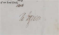 Thomas Jefferson and James Madison RARE Dual Signed 1806 4-Language Ship's Papers (Beckett/BAS LOA)