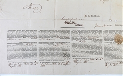 Thomas Jefferson and James Madison RARE Dual Signed 1806 4-Language Ship's Papers (Beckett/BAS LOA)