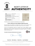 Thomas Jefferson and James Madison RARE Dual Signed 1806 4-Language Ship's Papers (Beckett/BAS LOA)