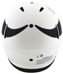 Randy Moss & Justin Jefferson Signed Vikings Lunar F/S Speed Proline Helmet (Beckett/BAS)