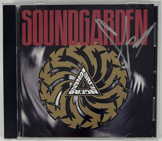 Soundgarden: Chris Cornell Signed "Bad Motor Finger" CD Insert (Epperson/REAL LOA)(Beckett/BAS LOA)