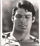Superman: Christopher Reeve Signed Vintage 7 x 8 B&W Photo (JSA LOA)