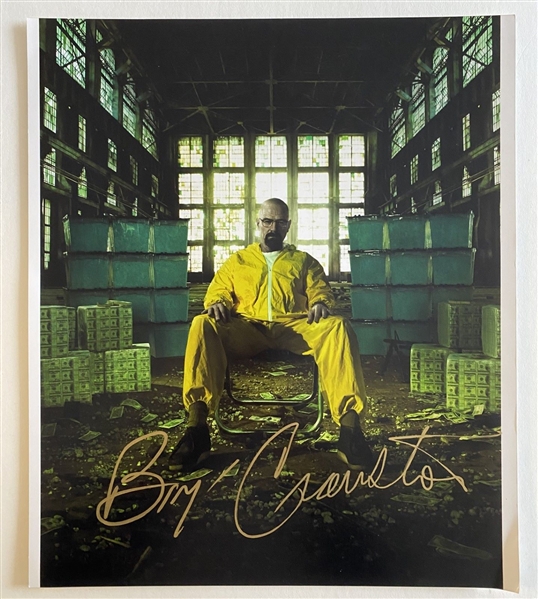 Bryan Cranston Signed 11" x 14" "Breaking Bad" Photo (JSA)(Ulrich Collection)