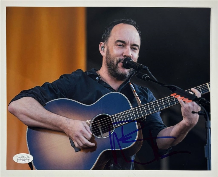 Dave Matthews Signed 8" x 10" Photo (JSA LOA)