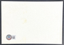 Tom Cruise & Nichole Kidman Signed Personal Stationary (Beckett/BAS)