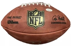 Tom Brady Signed Duke NFL Football (JSA LOA)