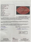 Tom Brady Signed Duke NFL Football (JSA LOA)