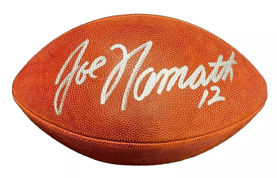 Joe Namath Signed Wilson NFL Football (JSA LOA)