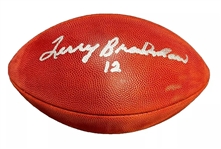 Terry Bradshaw Signed Duke NFL Football (Beckett/BAS Witnessed)