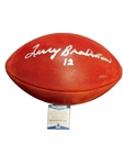 Terry Bradshaw Signed Duke NFL Football (Beckett/BAS Witnessed)