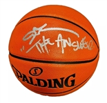 Allen Iverson Signed Spalding NBA Basketball (JSA Witnessed)