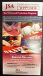 Allen Iverson Signed Spalding NBA Basketball (JSA Witnessed)
