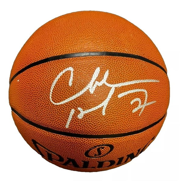 Charles Barkley Signed Spalding Basketball (Beckett/BAS)