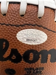 Johnny Unitas Signed Wilson NFL Football (JSA LOA)