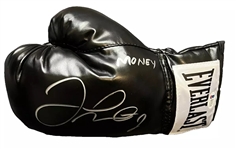 Floyd Mayweather Jr. Signed Everlast Boxing Glove (Beckett/BAS Witnessed)
