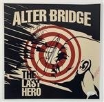 Alter Bridge: Mark Tremonti & Scott Phillips Signed 12 x 12 Album Flat for The Last Hero (JSA COA)