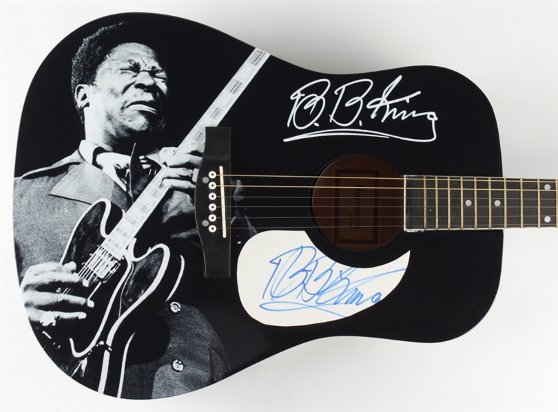 B.B. King Signed Huntington Acoustic Guitar (JSA ALOA)