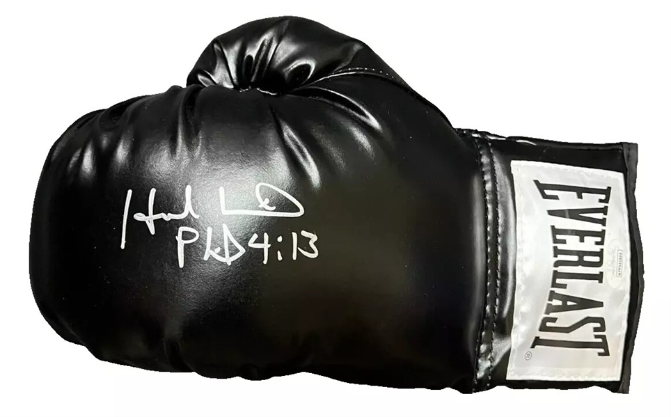 Evander Holyfield Signed Everlast Boxing Glove (JSA Witnessed)