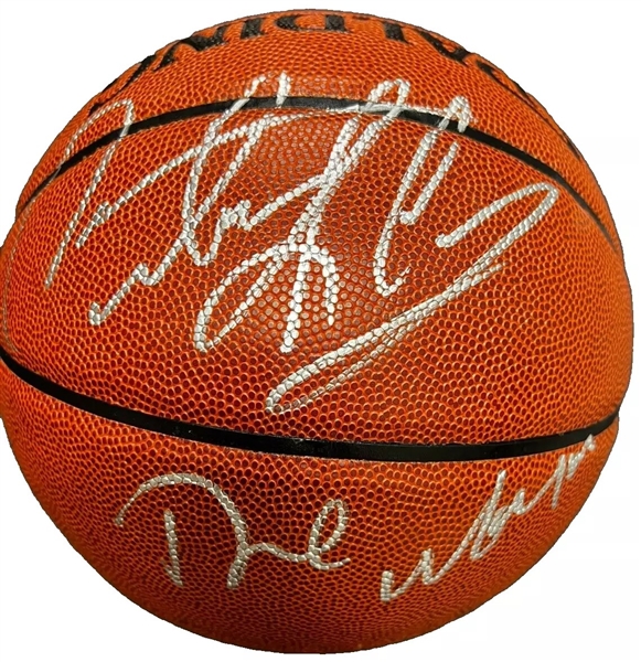 Dennis Rodman Signed Spalding NBA Basketball (JSA)(Schwartz Sports)