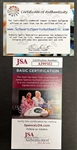 Dennis Rodman Signed Spalding NBA Basketball (JSA)(Schwartz Sports)