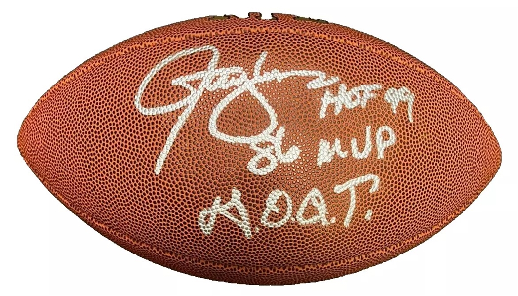 Lawrence Taylor Signed Duke NFL Football (JSA LOA)